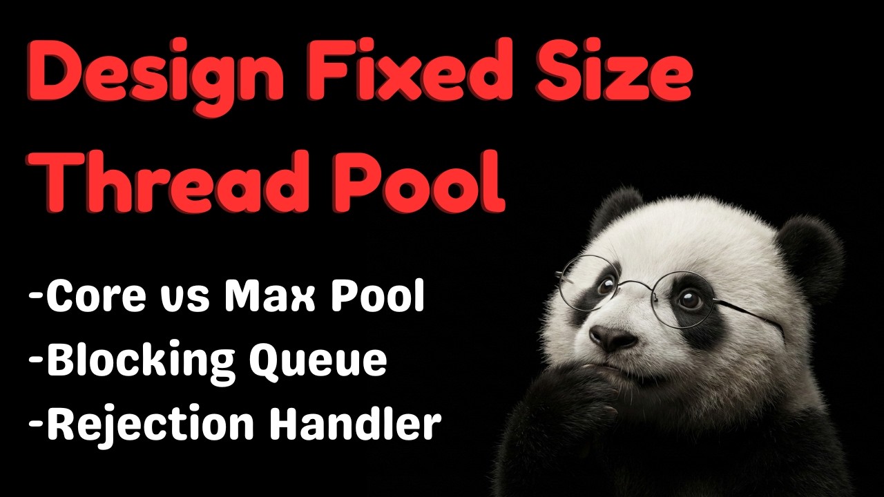 Design a Fixed Size Thread Pool in Java | Concurrency LLD Interview ...