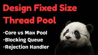 Design a Fixed Size Thread Pool in Java | Concurrency LLD Interview