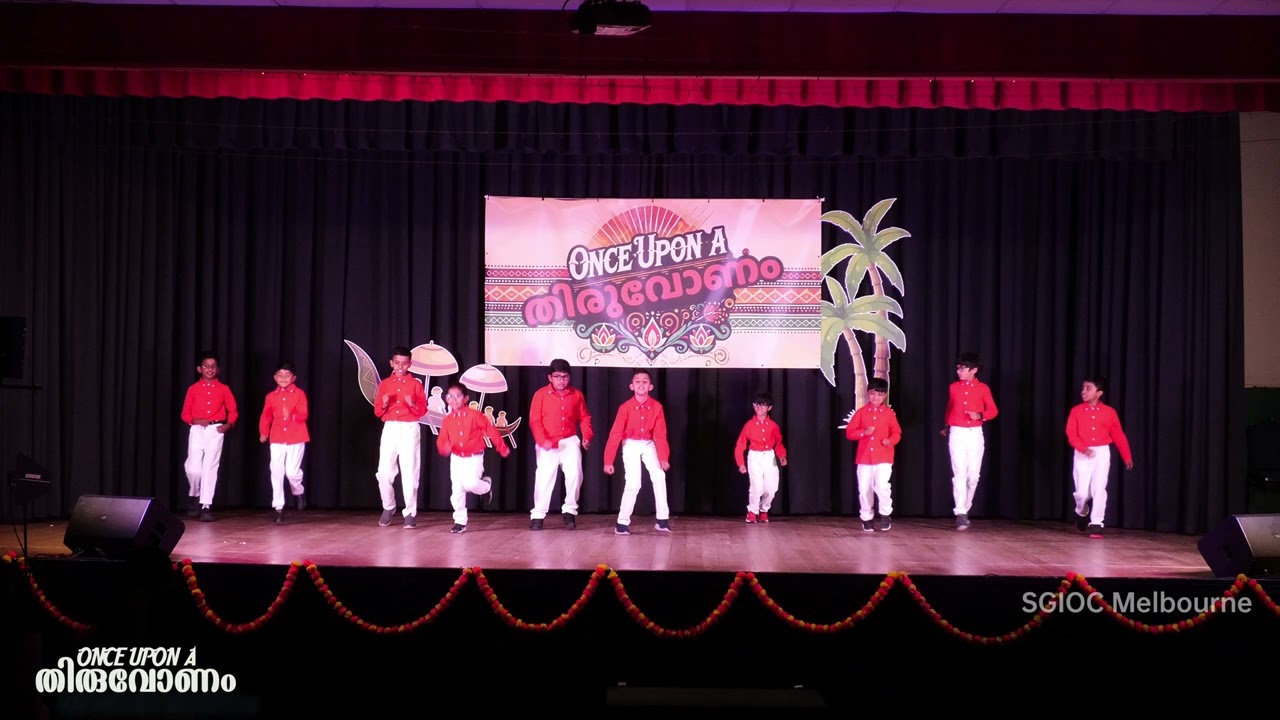 Grade 1 & 2 Dance | Onam 2024 | SGIOC Melbourne