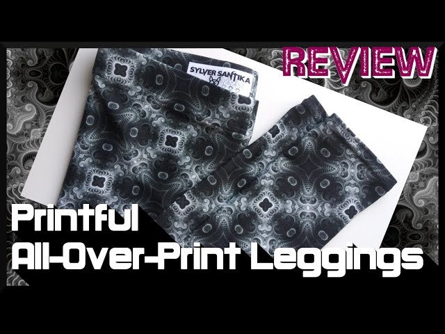 Review: Printful All-Over-Print Leggings 
