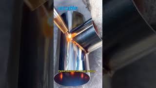Perfect Stainless Steel Tube Welding ⚡ Handheld Laser Welding Demo #laserweldingmachine