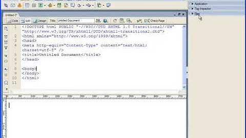 How to Create Heading with Coding in Adobe Dreamweaver CC
