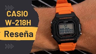 Casio W-218H (reseña en español): estas son sus características