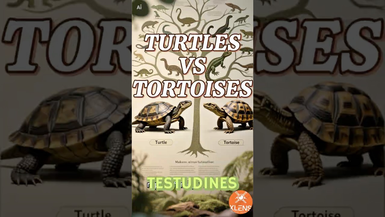 Testudines — научные различия между черепахами и сухопутными черепахами