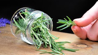 150 times stronger than lemon and garlic! Hair grows like crazy! rosemary for hair