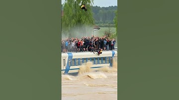 Train Immobilized by Heavy Floods on the Railway Tracks