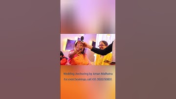 Funny Wedding Games | Wedding Anchoring #shorts