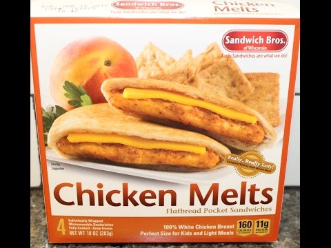 Sandwich Bros. of Wisconsin Chicken Melts Review