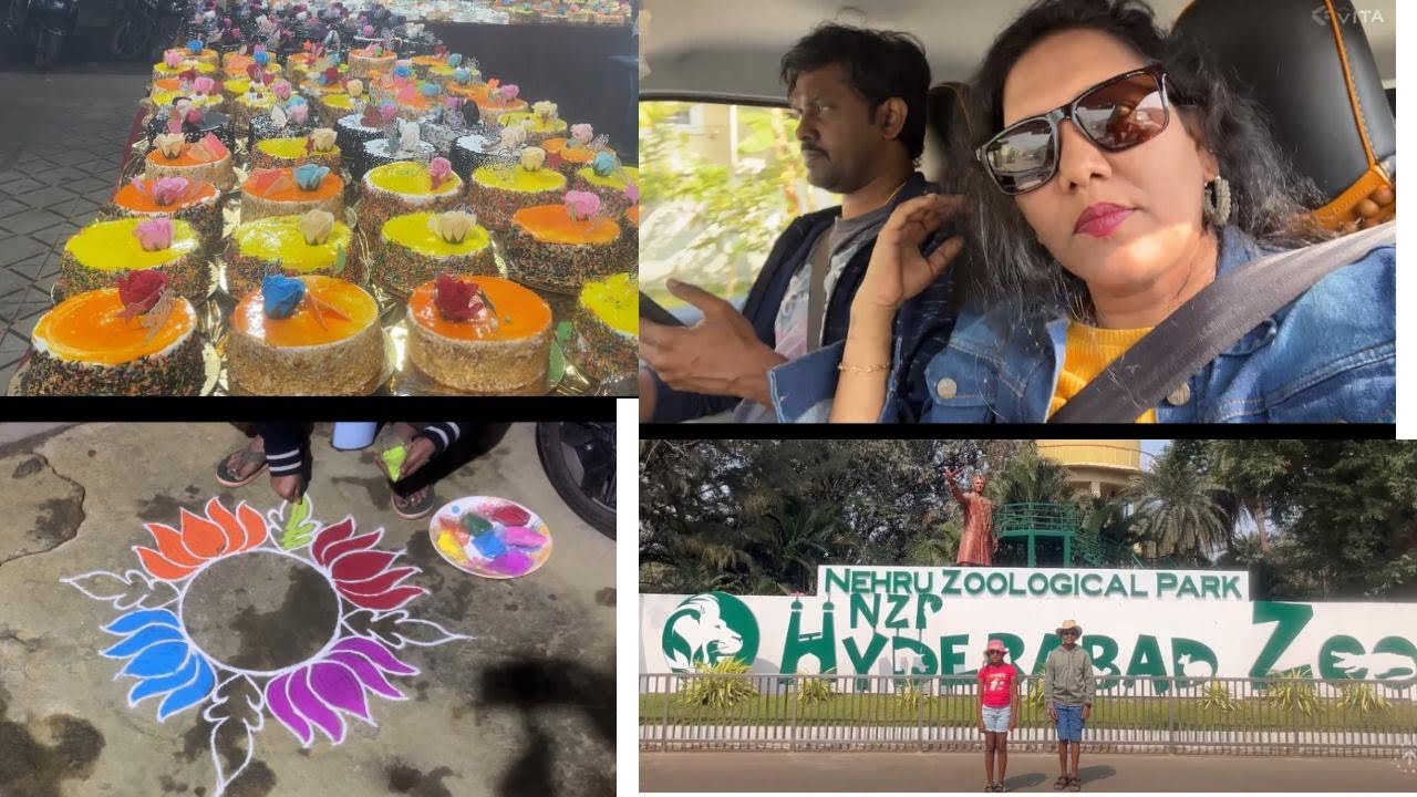 మా కిడ్స్ కి ఎప్పటికి గుర్తుండేలా ఈరోజు ఇలా గడిచింది /31st December - how did we spend our day ?￼