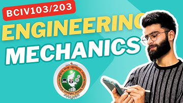 Engineering Mechanics Vtu Important Questions| BCIV103/203