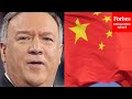 'An Absolute Existential Threat': Pompeo Takes Aim At Chinese Communist Party