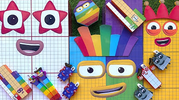 Looking for Numberblocks NEW 20136  Puzzle Tetris Shape ASMR  | Numberblocks Satisfying Video