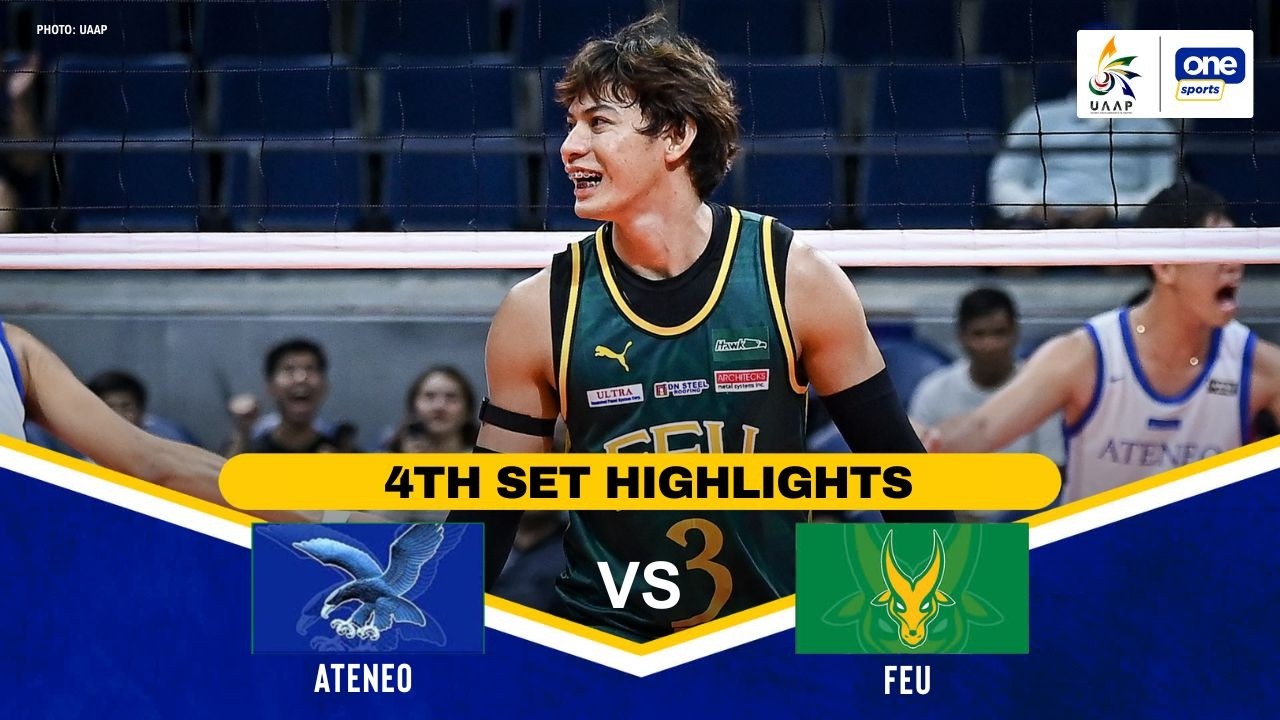ATENEO vs FEU | SET 4 HIGHLIGHTS | UAAP SEASON 88 MEN’S VOLLEYBALL ...