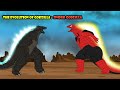 THE EVOLUTION of GODZILLA: SPIDER GODZILLA [HD] | All Superheroes Transformations