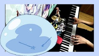 Video thumbnail of "【Piano】전생했더니 슬라임이었던 건에 대하여 op - 転生したらスライムだった件 / Nameless Story"