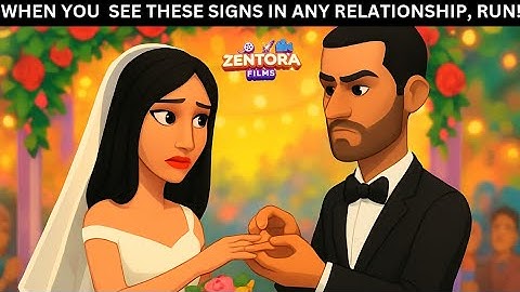 WHEN YOU SEE THESE SIGNS IN ANY RELATIONSHIP, RUN!