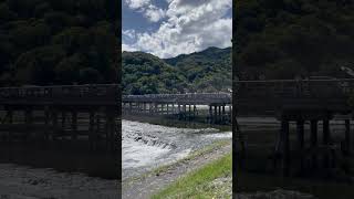 【Japan】Togetsu Bridge - 4K View #shorts