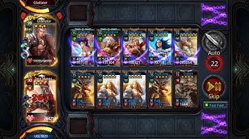 Deck Heroes: Guild Map 1-9 Over 730k Damage (after new patch)