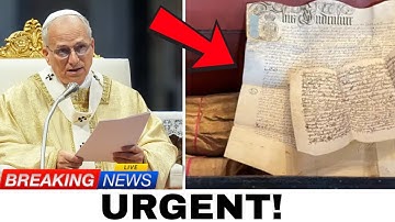 Paus Leo XIV onthult geheime archiefdocumenten die de geschiedenis van het christendom zouden kun...
