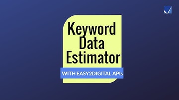 Keyword Data Estimator Using Buyfromlo APIs Applied in Google Sheets