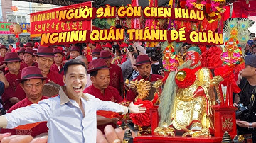 Hàng ngàn người chen chân cung nghinh Quan Thánh Đế Quân Tuần du Chợ Lớn, Tết Nguyên Tiêu 2025