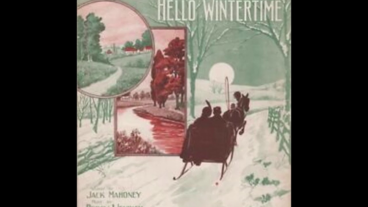 Peerless Quartet Goodbye Summer So Long Fall Hello Wintertime 1913