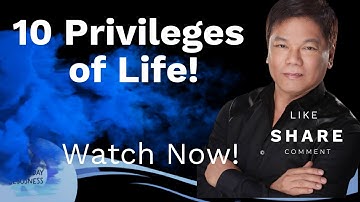 10 Privileges of Life! - Pastor Ed Lapiz /Official YouTube Channel 2023 ❤🙏