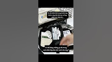 Cái hộp bút này hay nha ~ Trông bé tí mà đựng được quá chừng đồ luôn 🤩 #review #meohoa