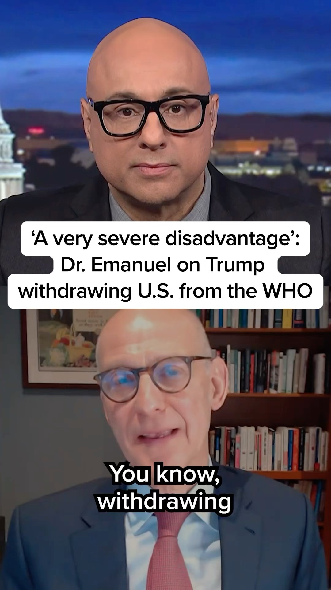 'Severe disadvantage': Doctor on Trump withdrawing U.S. from the World Health Organization
