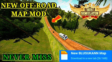 Map Mod Bussid 3.7 - Forest Extreme Map Mod For Bus Simulator Indonesia।।Bussid Mod Map।।Bussid