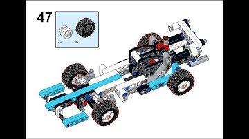 LEGO® 42133 Alternate Build - Technic Telehandler - Formula Racer