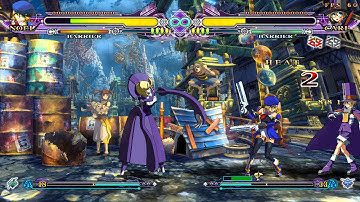BlazBlue: Continuum Shift Extend PC gameplay