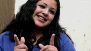 Mexican girl living on the Tijuana streets