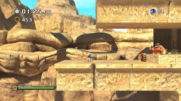 Sonic Generations: Unleashed Project - Arid Sands - Runthrough