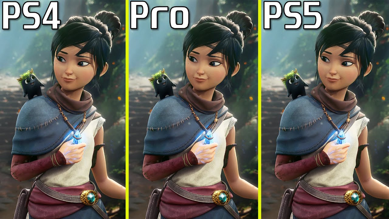 Bridge of Spirits PS4 vs PS4 Pro vs PS5 and Frame Rate Comparison - YouTube