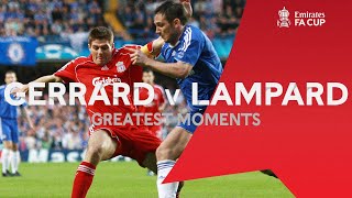 Frank Lampard v Steven Gerrard | Two Club Legends | Greatest Emirates FA Cup Moments