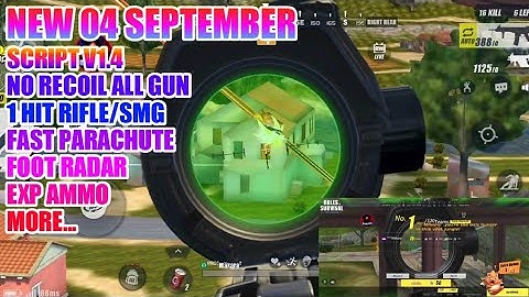 [NEW 04 SEP] Assets Bypass And Character & Script V1.4 | NO RECOIL & 1 HIT RIFLE/SMG / No Banned