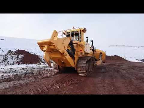 Гидромеханический бульдозер Shantui SD60 C5 на Михайловском ГОКе