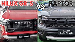 Hilux GRS vs Raptor  Test Drive