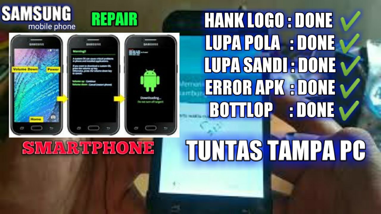 Cara Hard Reset Dan Factory Reset Samsung Galaxy J1 Ace Lupa