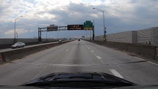 ⁴ᴷ⁶⁰ Driving Elmhurst, Queens to Bay Ridge, Brooklyn via Brooklyn Queens Expressway (April 5, 2020)