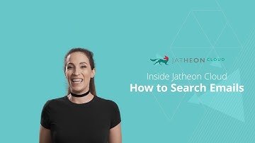 Cloud Email Archiving - How to Search Emails on Jatheon Cloud