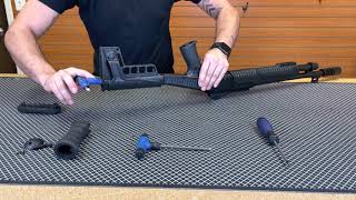 How to install the raptor (birdseye) grip to a shotgun