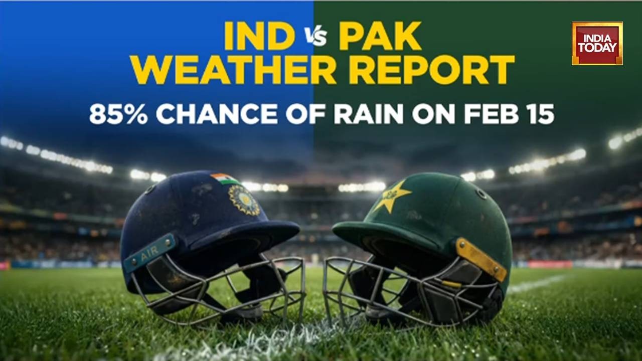 India-Pakistan Colombo Clash Faces 85% Rain Threat; No Reserve Day Scheduled | T20 World Cup 2026