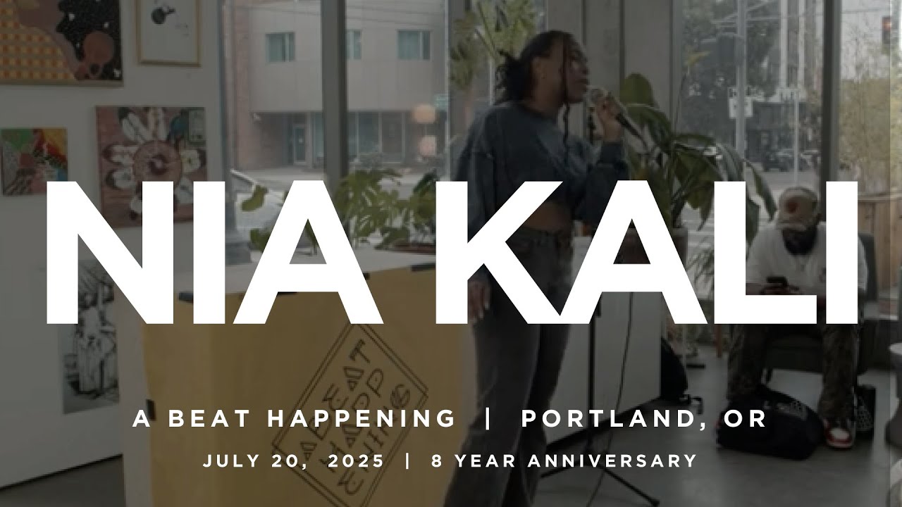 NIA KALI | Live RnB Set | A Beat Happening July 2025 | Portland, OR (8 Year Anniversary Show)