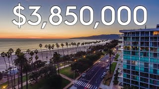 Touring a $3,850,000 Luxury Condo in Santa Monica with Incredible Ocean Views