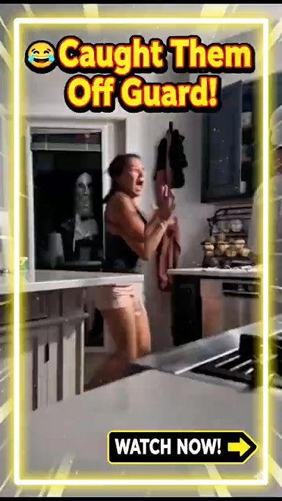 Caught Them Off Guard! π» #scary #funny #prank #youtubeshorts