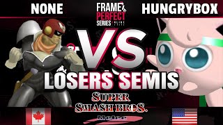 FPS5 Online - GG | n0ne (Captain Falcon) vs. Liquid | Hungrybox (Jigglypuff) - Melee Losers Semis