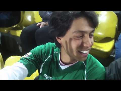 Nuestro reportero estrella con los hinchas del Deportivo Cali