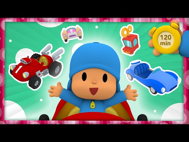 🚜 POCOYO E NINA - As rodas do trator giram e giram [121 min]